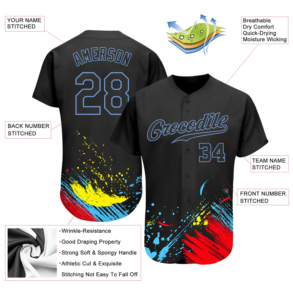 Sublimation Baseball Uniform Jersey Shirts